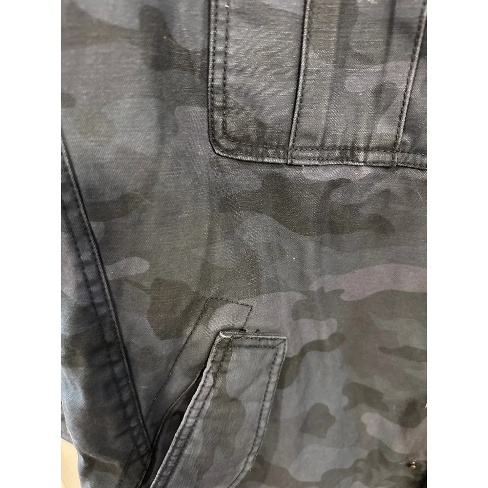 Levi's‎ Camo Print Hooded Military Jacket Sherpa Lined XXL